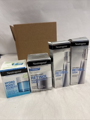 Neutrogena Rapid Wrinkle Repair Retinol Creams Anti-Aging Creams & Hydro Boost