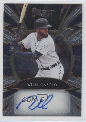 2020 Panini Select Sparks Signatures /199 Willi Castro #SS-WC Rookie Auto RC y8h