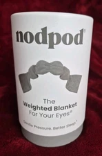 New Nodpod Weighted Blanket For Your Eyes Sleep Mask - Elephant Gray 