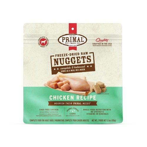 Primal Pronto Freeze-Dried Nuggets Dog Food Topper