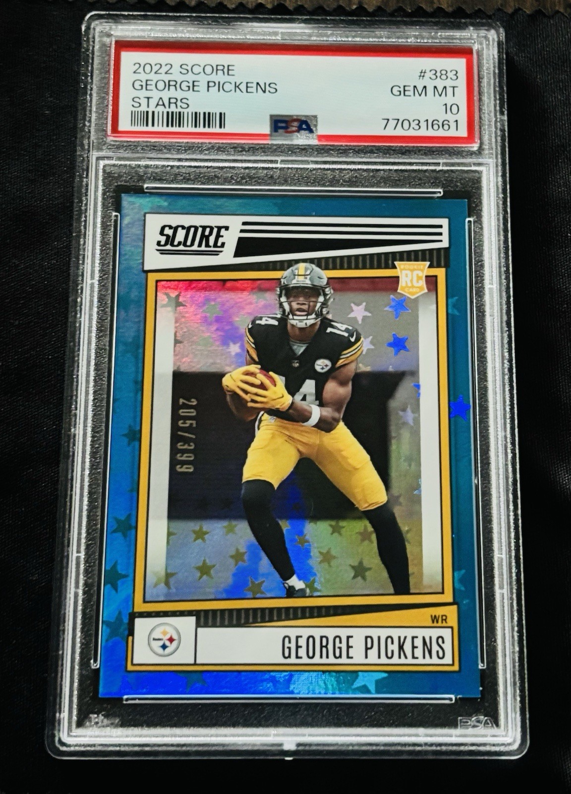 George Pickens Panini Score #383 Stars