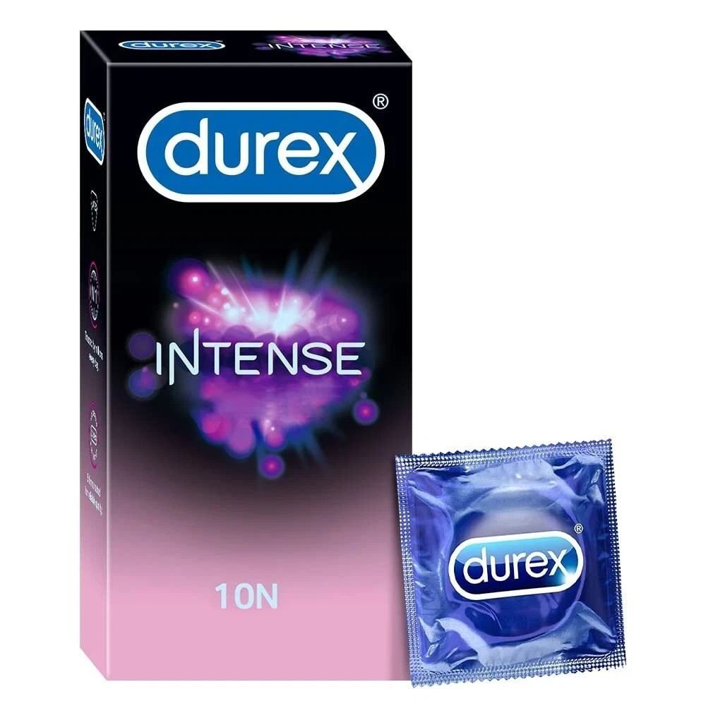 Durex Intense Kondome für Sie – 10 Stück | Gepunktetes und geripptes Kondom… Durex Intense Kondome für Sie – 10 Stück | Gepunktetes und geripptes Kondom…