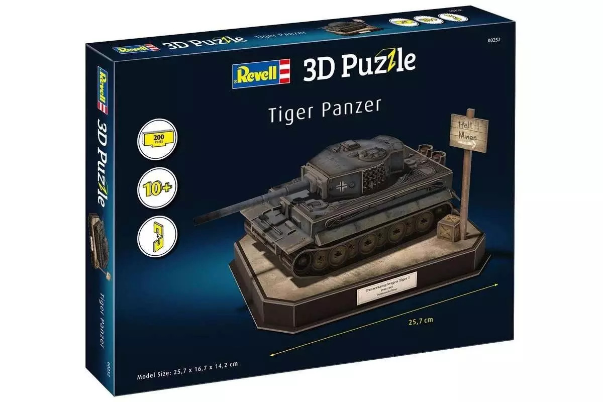 4009803002521 Puzzle 3D Tiger I - German Tank Revell 7890₽
