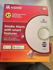 READ Kidde Smoke Alarm with Smart Features Model P4010ACS-WF Backup Battery New