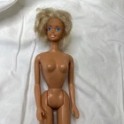 Vtg 1966 Twist 'n Turn Barbie Doll Bendable Legs Eyelashes Blue Eyes Blonde