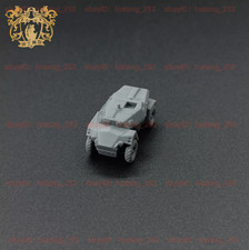 3D Printed 1/144 Britain MK.I Humber Reconnaissance Vehicle Tank Unpainted Model