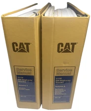 Cat 777F Off-Highway Truck Full Service Manual Volumes I & II JRP1-Up RENR8295