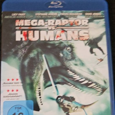 Mega-Raptor vs. Humans Blu-ray Horror/Action FSK 16 Untertitel DE W1999