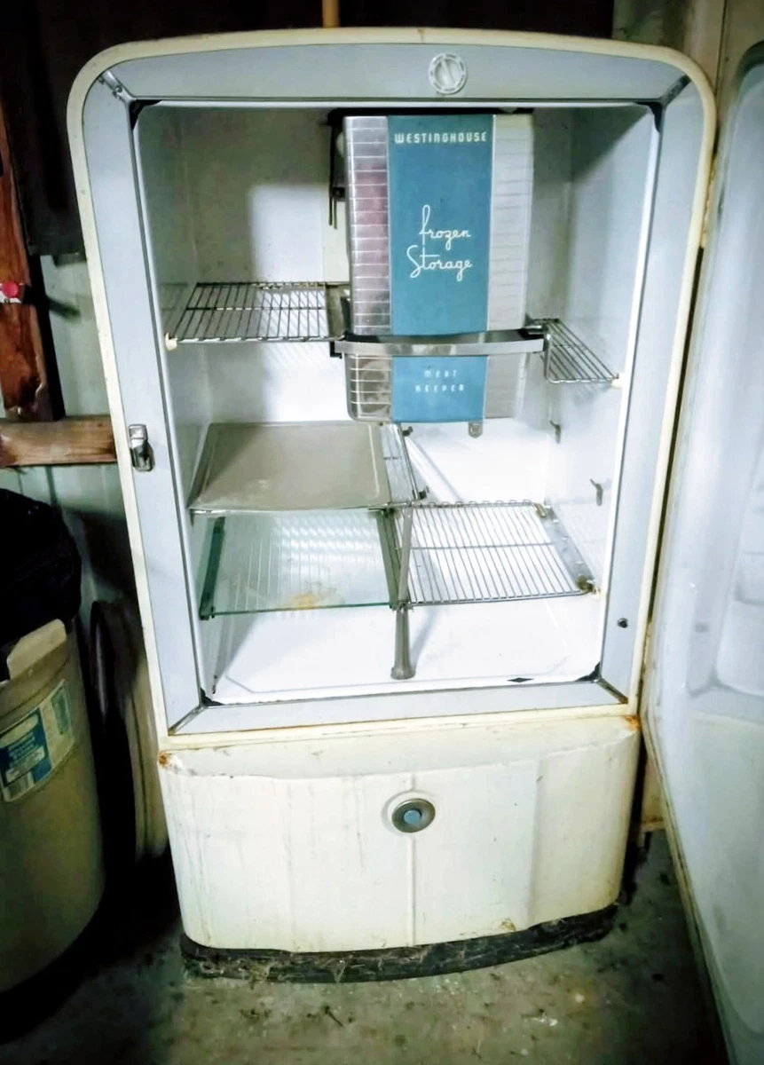 Antique Refrigerator Indiana Collectible Large Kitchen Appliances