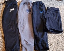 Little Boys Lot Of 4 Bottom Pieces Joggers Shorts Nike Puma