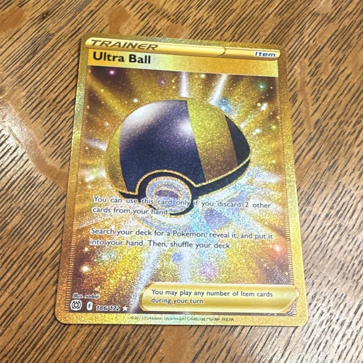 Ultra Ball 186/172 Swsh09: Brilliant Stars for sale | eBay