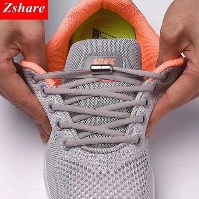No Tie Elastic Lock Shoe Laces ShoeLaces Strings for Kids Adults Sneakers