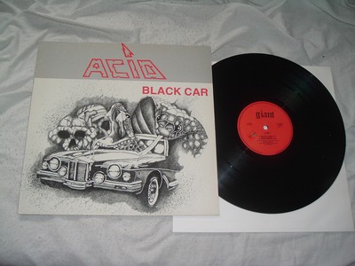 Acid Black Auto '84 Original Selten Eu Import 1st Presse Neu