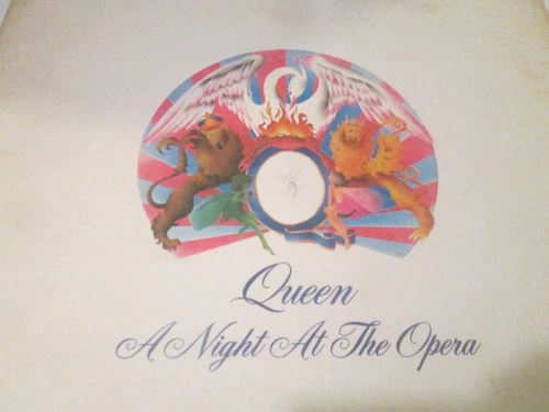 Vintage Rock on Vinyl Queen A Night at the Opera 1975 Vinyl Good Sleeve Fair