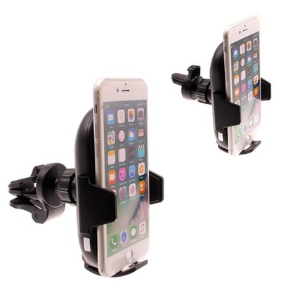 Car Wireless Charger Mount Air Vent Holder Fast Charge Cradle for Smart Phones