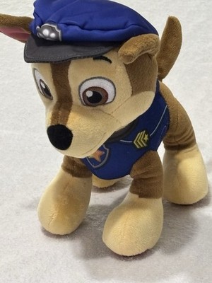Paw Patrol Chase 10'' Plush Toy Spin Master || pre-owned