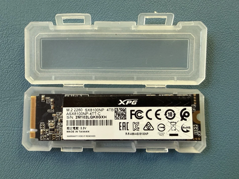 ADATA ASX8100NP-4TT-C - 4TB - M.2 2280 - Image 2 of 2