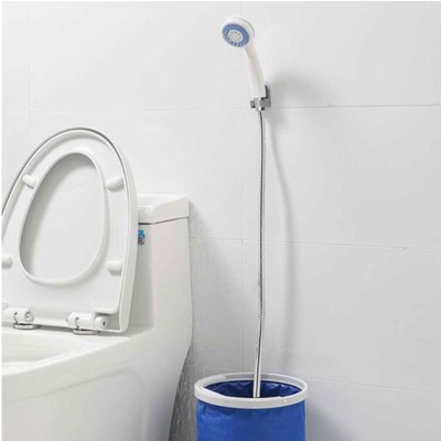 Handheld Portable Outdoor Shower Kit Camping USB Wiederaufladbar Mit Schlauch