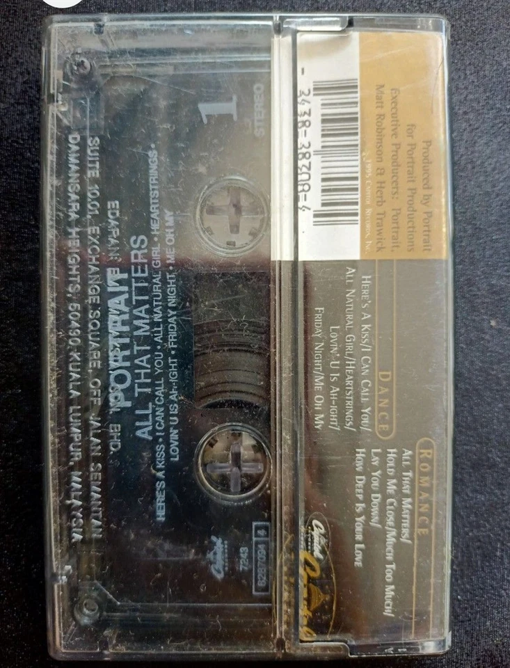 Portrait : All That Matters ( Cassette Tape ) - Image 2 of 4