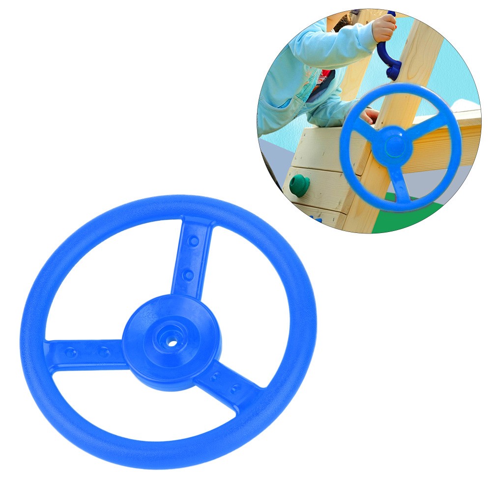 Kids Plastic Playground Steering Wheel Toy For Swingset Easy To Use