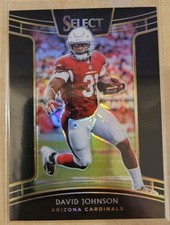 2018 Panini Select David Johnson True Black #1/1 Cardinals Prizm #63 SSP