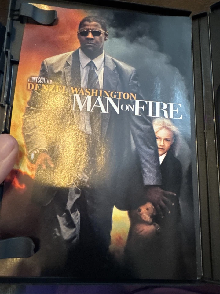 Man on Fire (DVD, Widescreen, 2004) - Image 3 of 4