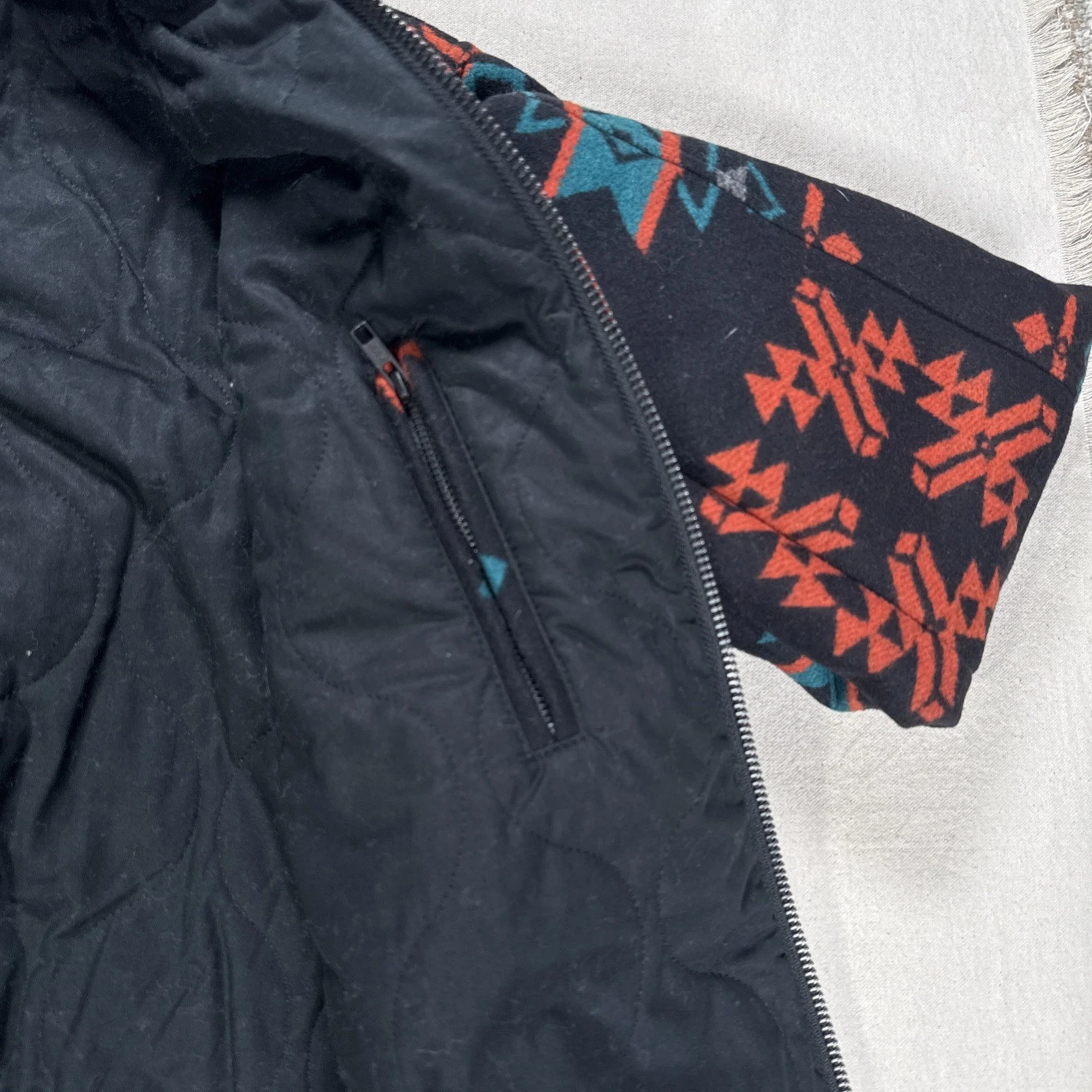 Marcelo Burlon x PENDLETON Wool Aztec Bomber NWT Sz XL Made In Italy - product detail image 10