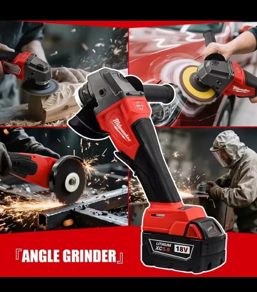 Meuleuse D'angle Milwaukee 125 MM 18V - Photo 4/4