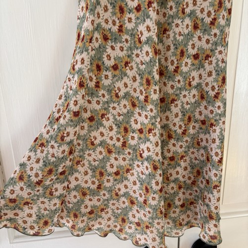 Vintage Necessary Objects Floral Print Women's Mini Dress Flower Size Medium - Picture 8 of 10