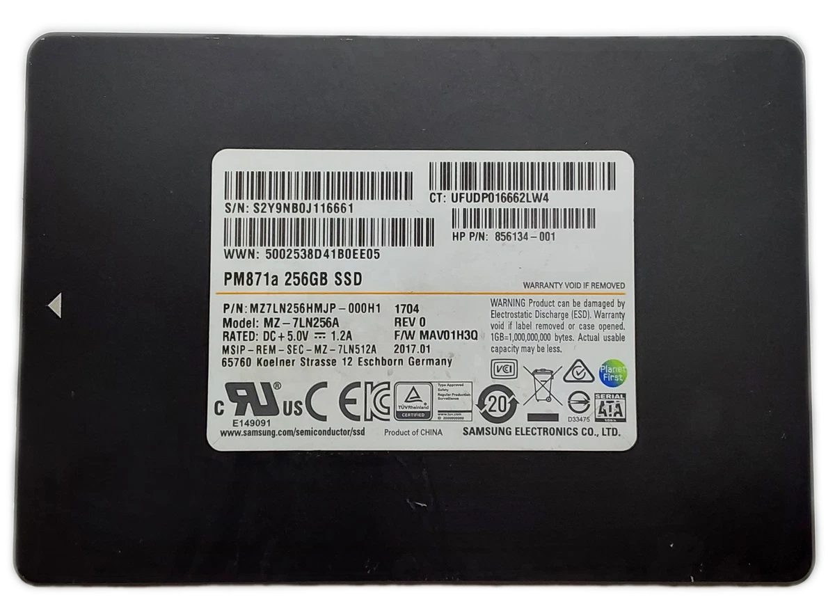 Samsung SATA II 256 GB Solid State Drives for sale | eBay