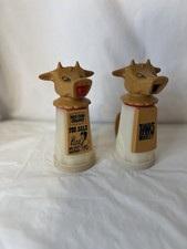 Vintage Set of 2 Moo-Cow Creamers by Whirley Industries 1960s/1970s Made In USA