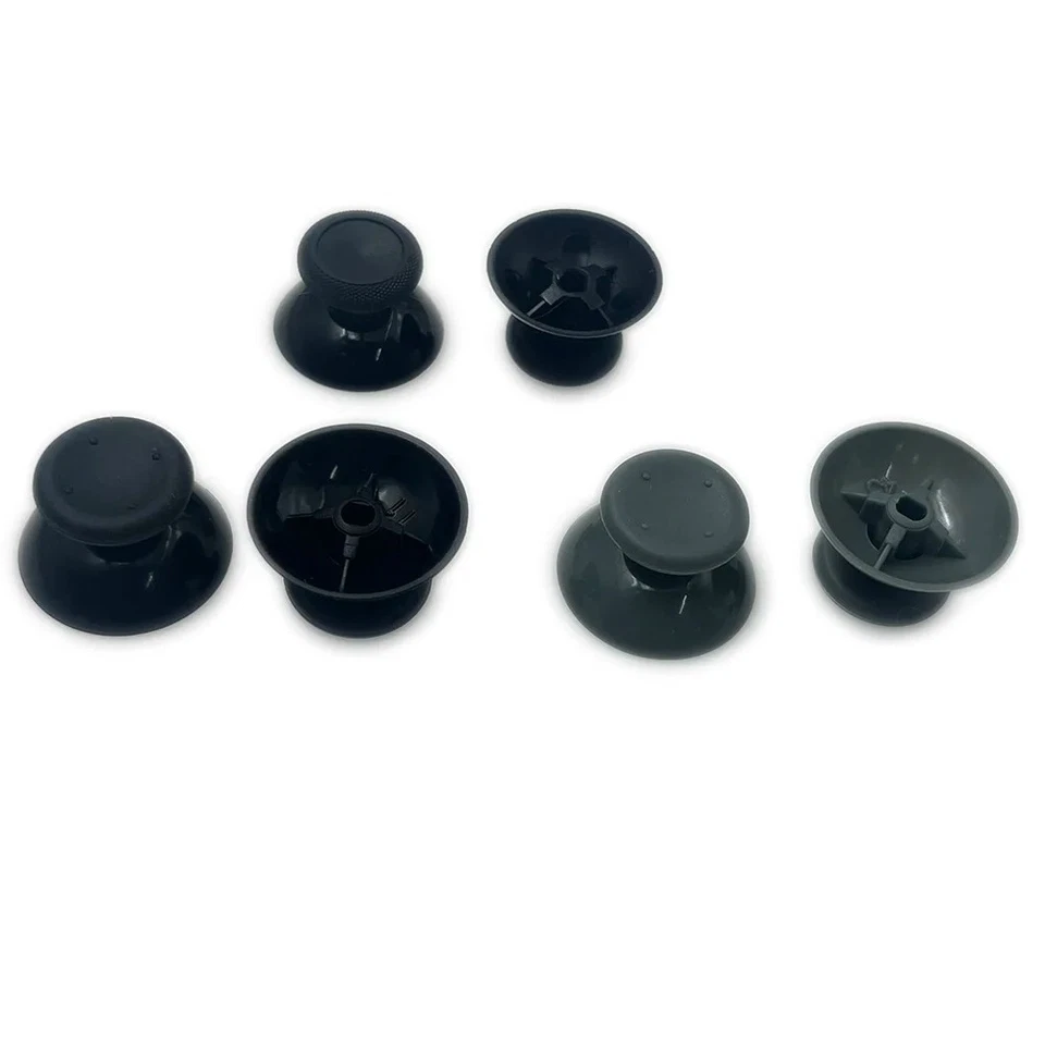 Лот из 12 серых сменных аналоговых флешек для большого пальца Microsoft Xbox 360/оригинальных Xbox - Изображение 2 из 4