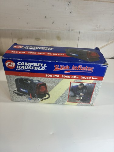 Campbell Hausfeld 12 Volt Inflator, Rechargeable, Compressor for Tire Inflator Y