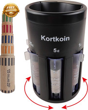 Automatic Coin Sorter Coin Counter with Coin Wrappers Easy to Use