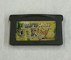 Earthworm Jim Nintendo GBA GameBoy Advance Flawed Cart Only Tested -- S2G --