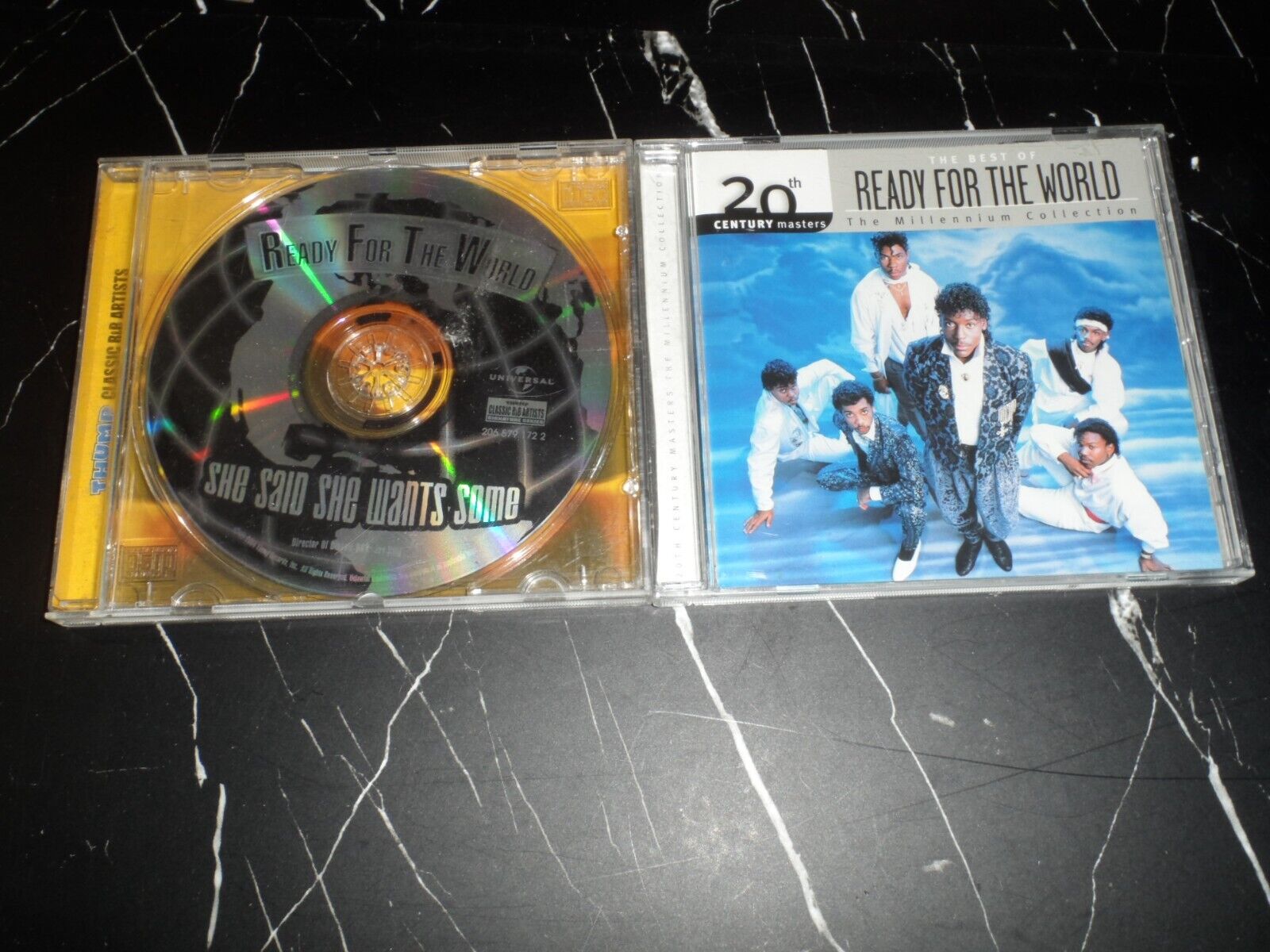 Ready For the World 2 CD Lot The Best of / She Said She Wants Some