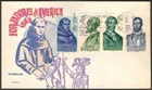 (AOP) Spain 1963 Heroes of AMERICA FDC