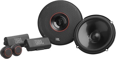 JBL Club 64C 6.5'' 2 Way Car Component Speaker System 6-1/2'' Tweeters JBLSPKCB64C