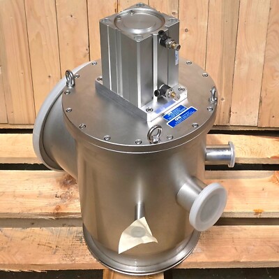 AIRTAC ACQ100X90S Pneumatik Zylinder Ø 100mm Hub 90mm + Vakuum Ventil Edelstahl