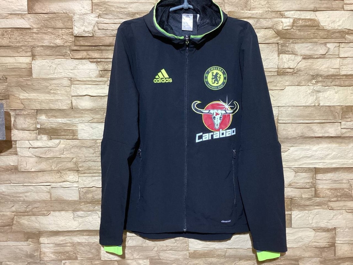 CHELSEA 2016 2017 TRAINING FOOTBALL SOCCER JACKET ADIDAS Sz XS
