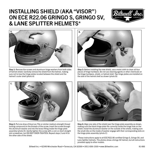 Lane Splitter ECE R22.06 Helmet - Flat Black - Foto 21 di 27
