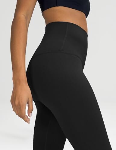 Women Butterluxe High Waisted Workout Leggings Buttery Small 7/8 Length Black - Picture 5 of 6