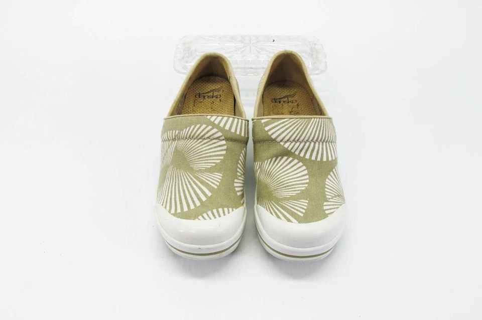 Mocassim Dansko Feminino Volley Tamanho 6.5M EUR 37 Tamanco Vegano Usado Extra Grande - Imagem 4 de 4