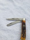 1982 Schrade USA Trapper Thick Stag Handles NKCA Club Knife Serial #203L New — photo 2