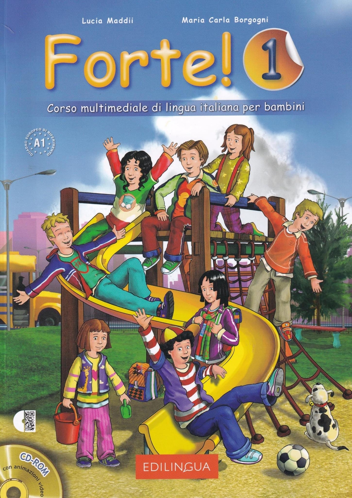 Forte!: Libro dello studente ed esercizi 1 + online audio + CD-ROM (Level A1)