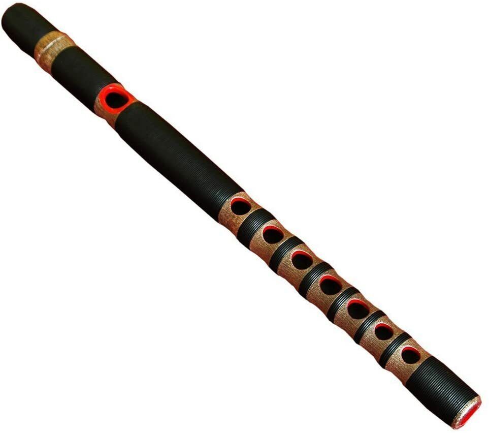F/S Japan Ryuteki Dragon Flute TOMBO Japanese Resin Transverse Flute (Black) NEW