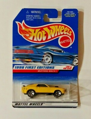 Hot Wheels '70 Mustang Mach 1 No. 670 1:64 Scale