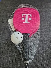 Tmobile Pickleball Set NEW Set Includes 2 Paddles  1 Ball