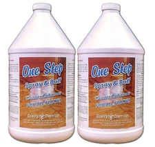 One Step - Spray and Buff -Floor Restorer Cleans & polishes - 2 gallon case