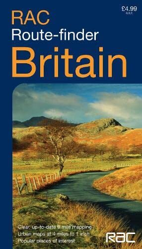 RAC Route Finder Map Britain Sheet map, folded Book The Fast Free ...